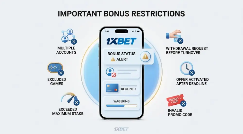 Important Restrictions