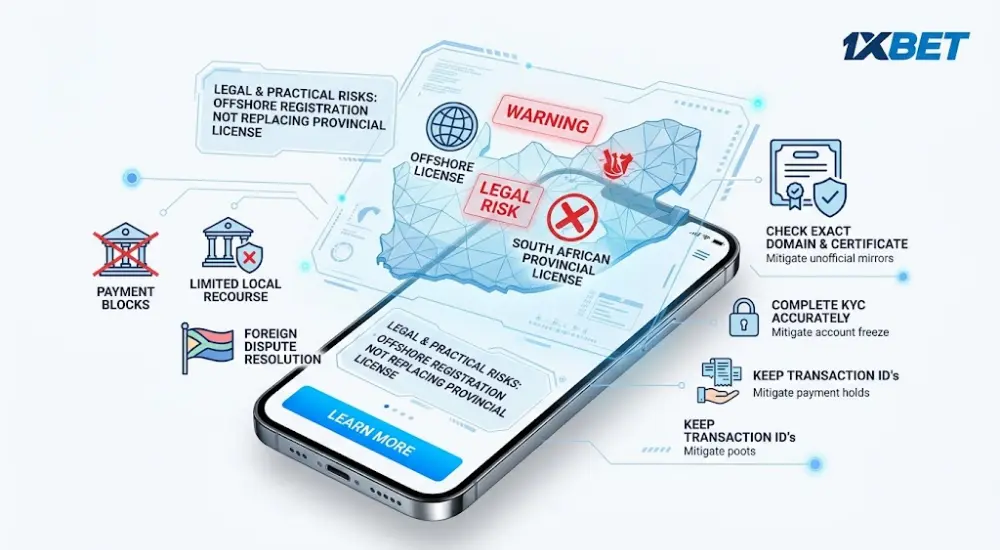 Important Warnings for South African Users