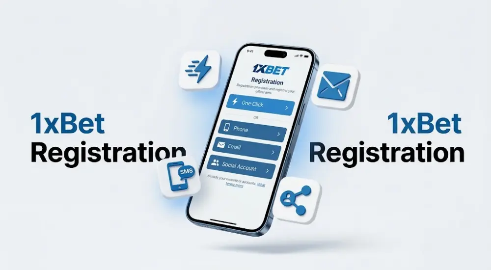 How Registration Works on 1xBet